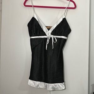 💕Be Mine Satin Polka Dot Cami